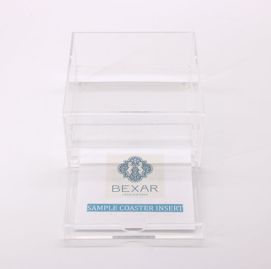 Small Self-finishing Needlepoint Tray (Coaster)