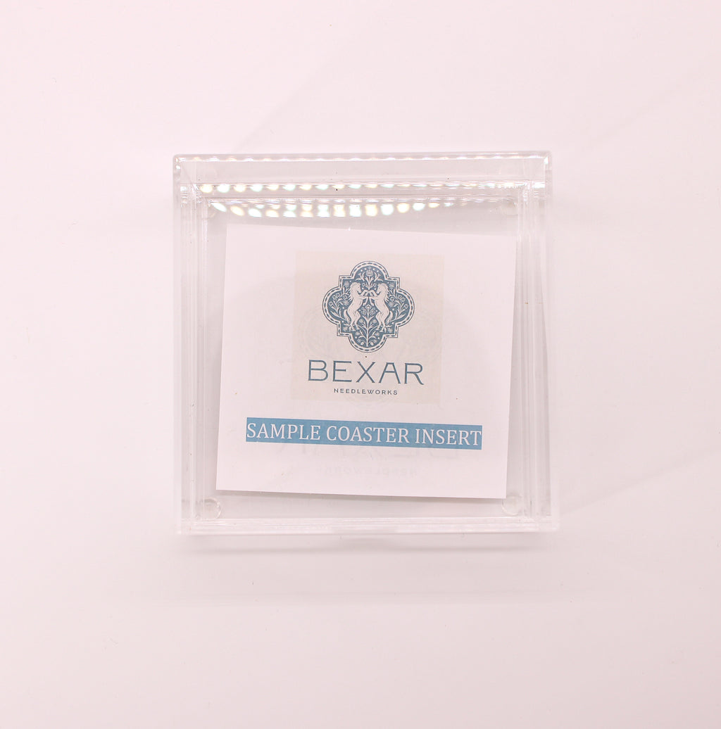 Small Self-finishing Needlepoint Tray (Coaster)