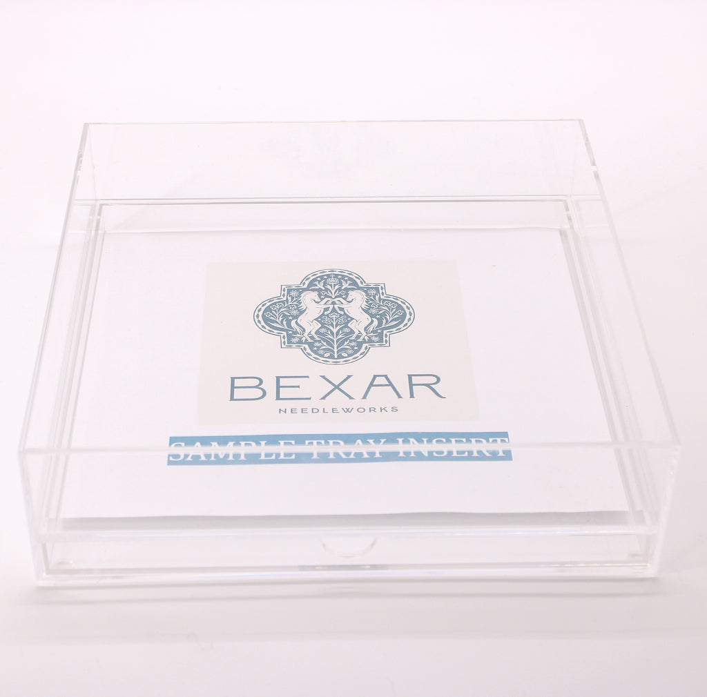 Large Self-finishing Needlepoint Tray