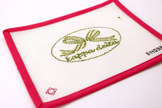 Kappa Delta Needlepoint Ornament Canvas
