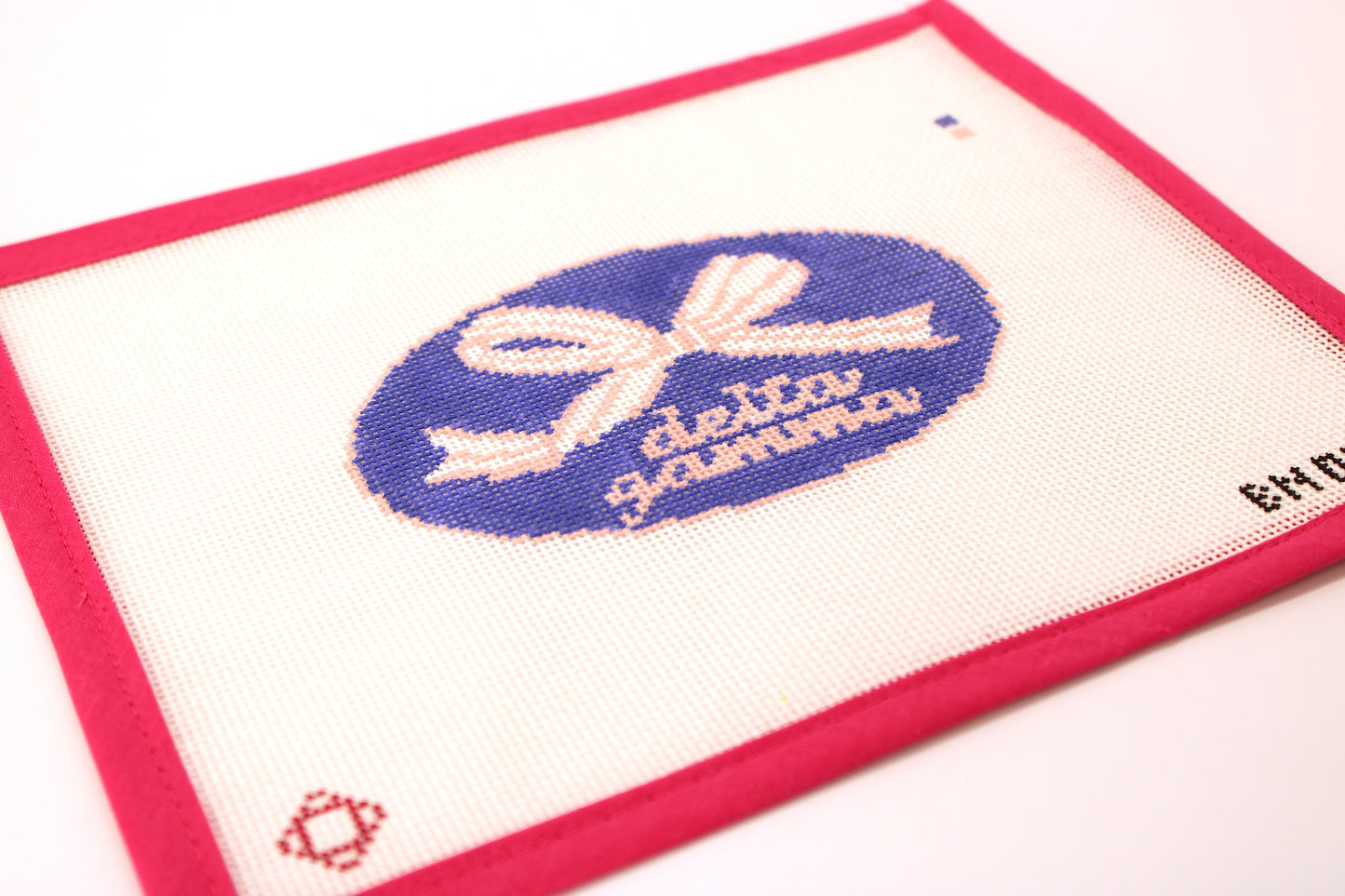 Delta Gamma Needlepoint Ornament Canvas