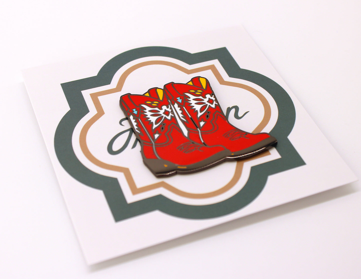 Thunderbird Boots Needleminder (Fraulein Boots x Bexar Needleworks)