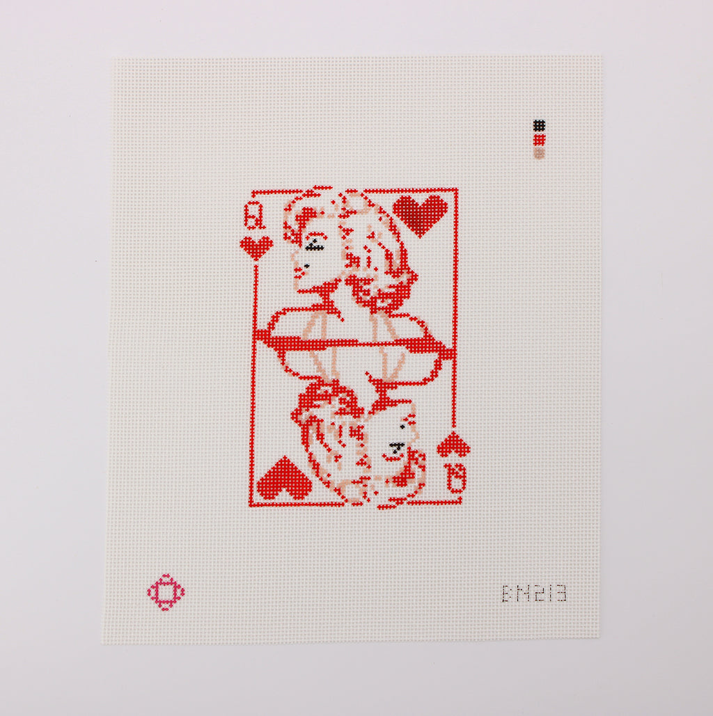 Marilyn Monroe Movie Card Needlepoint Canvas
