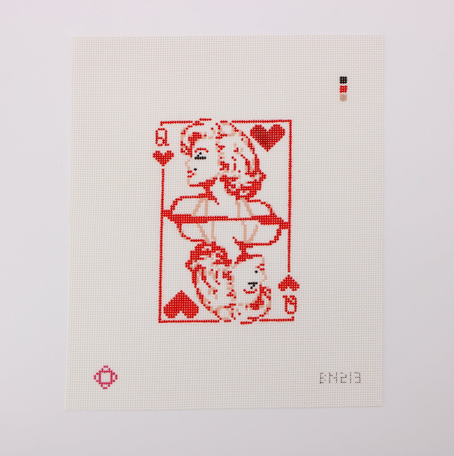 Marilyn Monroe Movie Card Needlepoint Canvas