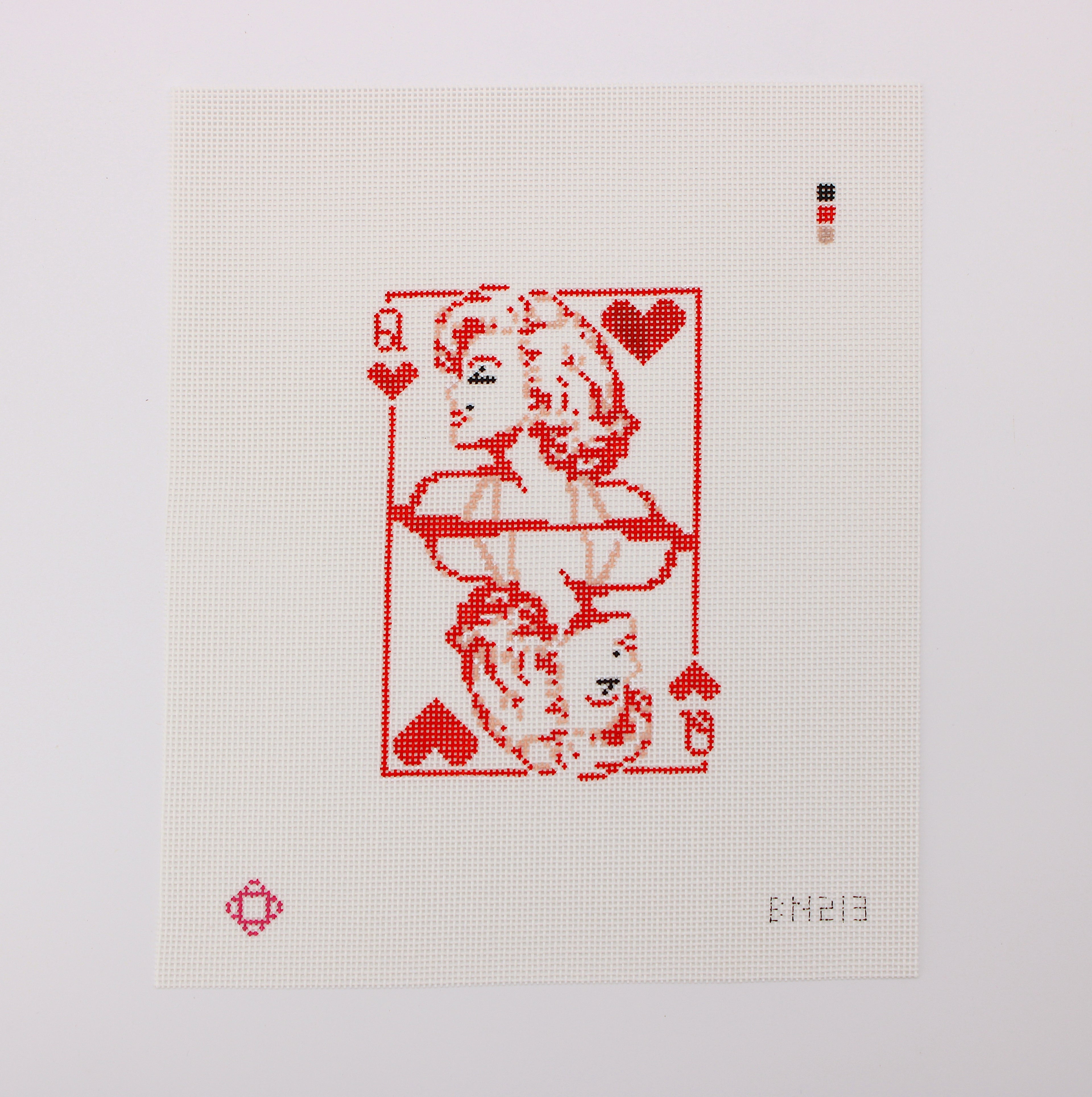 Marilyn Monroe Movie Card Needlepoint Canvas