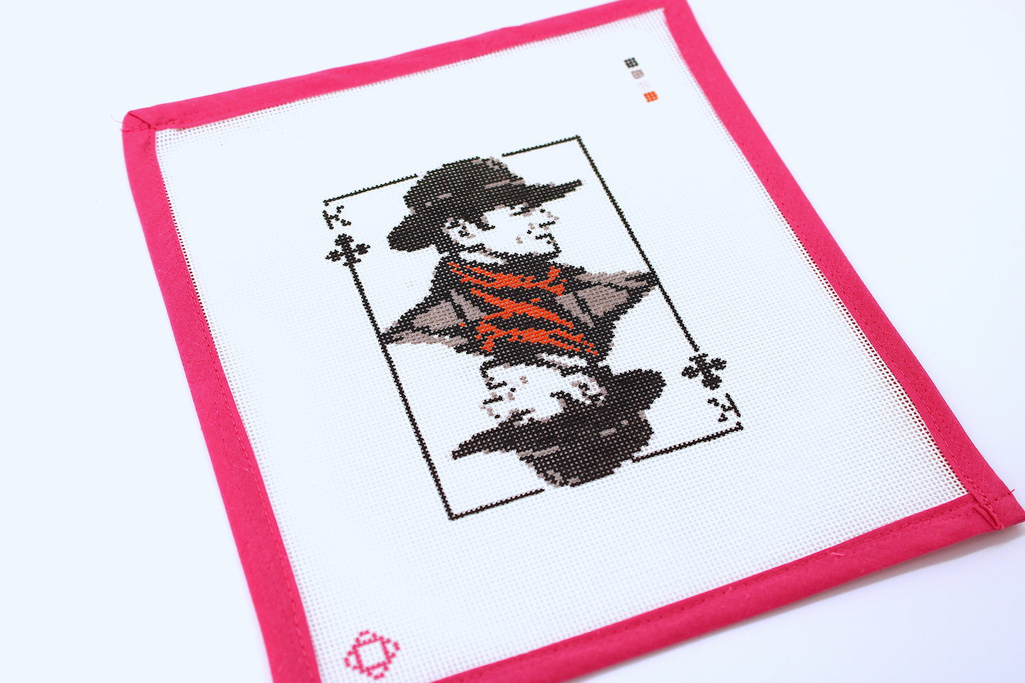 John Wayne Movie Card Needlepoint Canvas