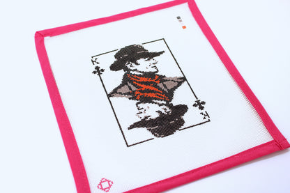 John Wayne Movie Card Needlepoint Canvas