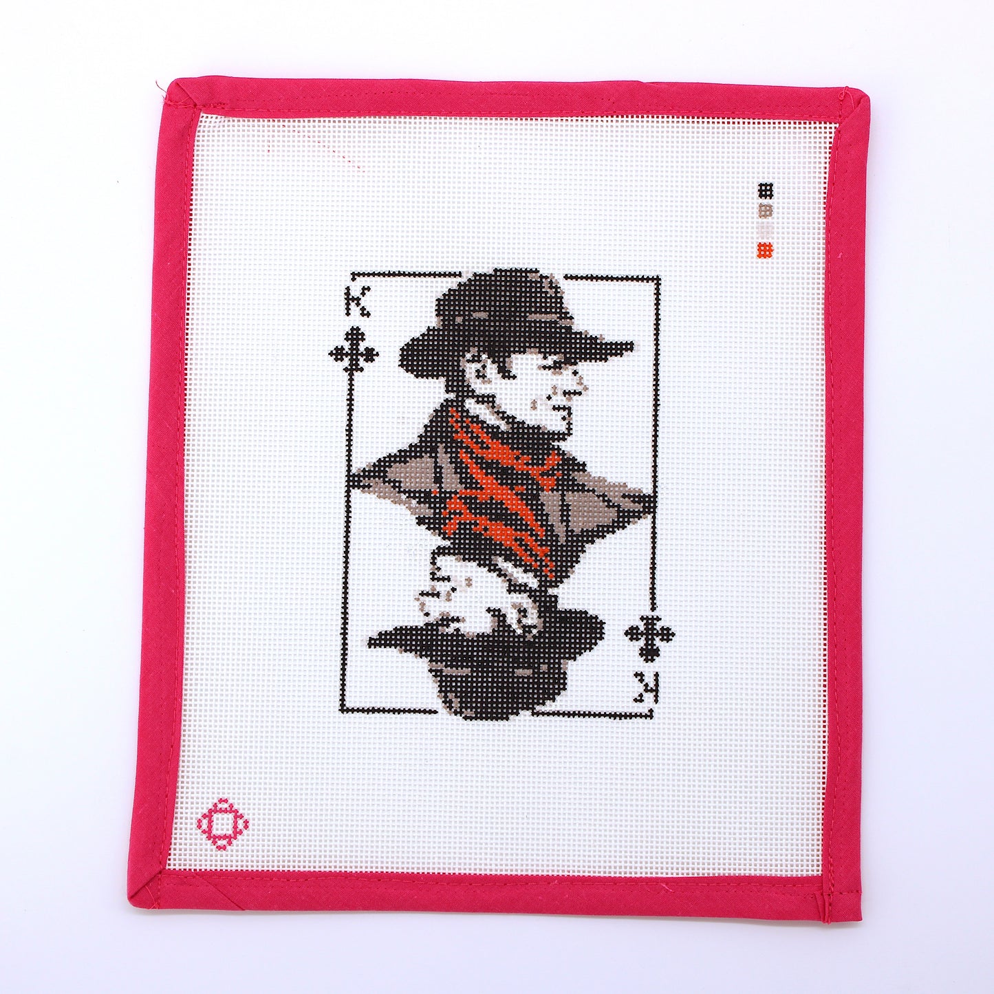 John Wayne Movie Card Needlepoint Canvas