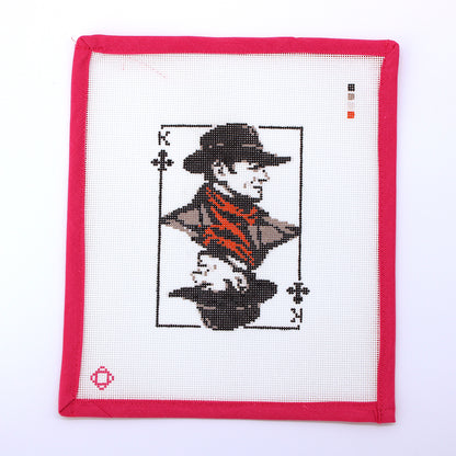 John Wayne Movie Card Needlepoint Canvas