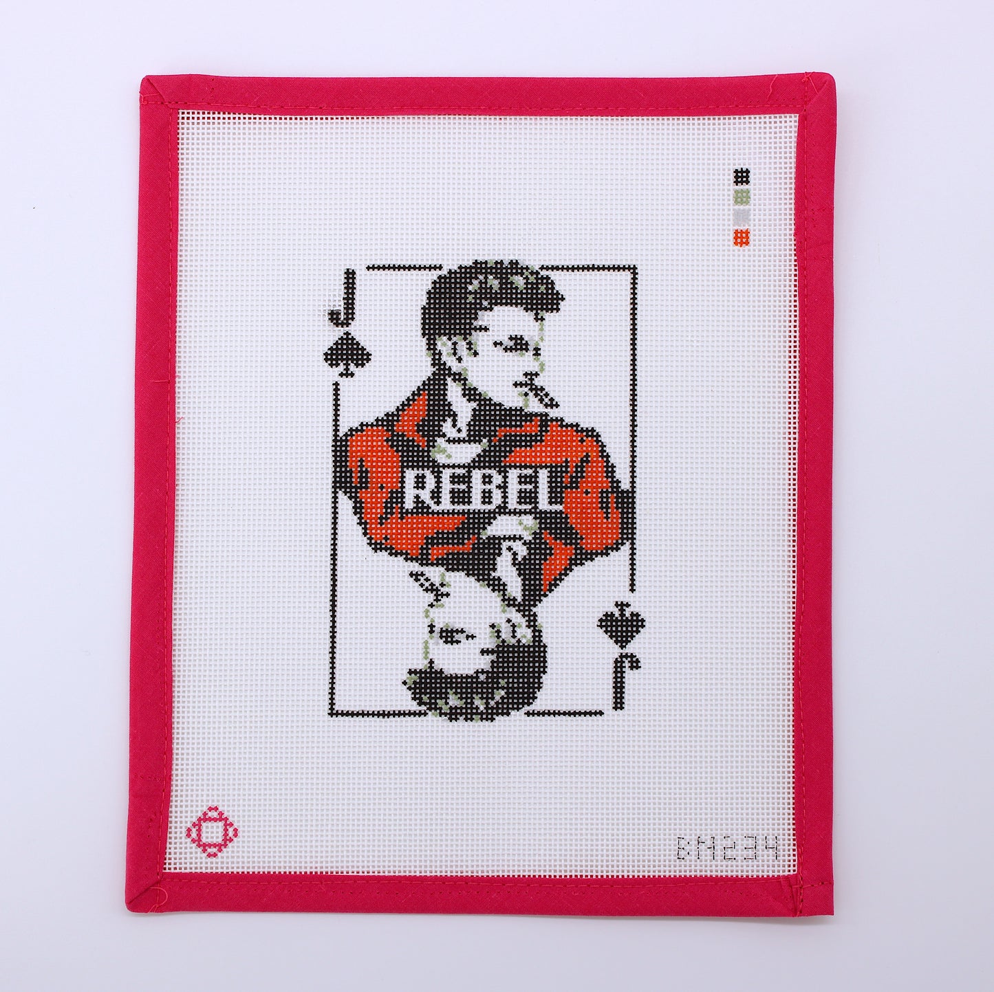 James Dean Movie Card Needlepoint Canvas