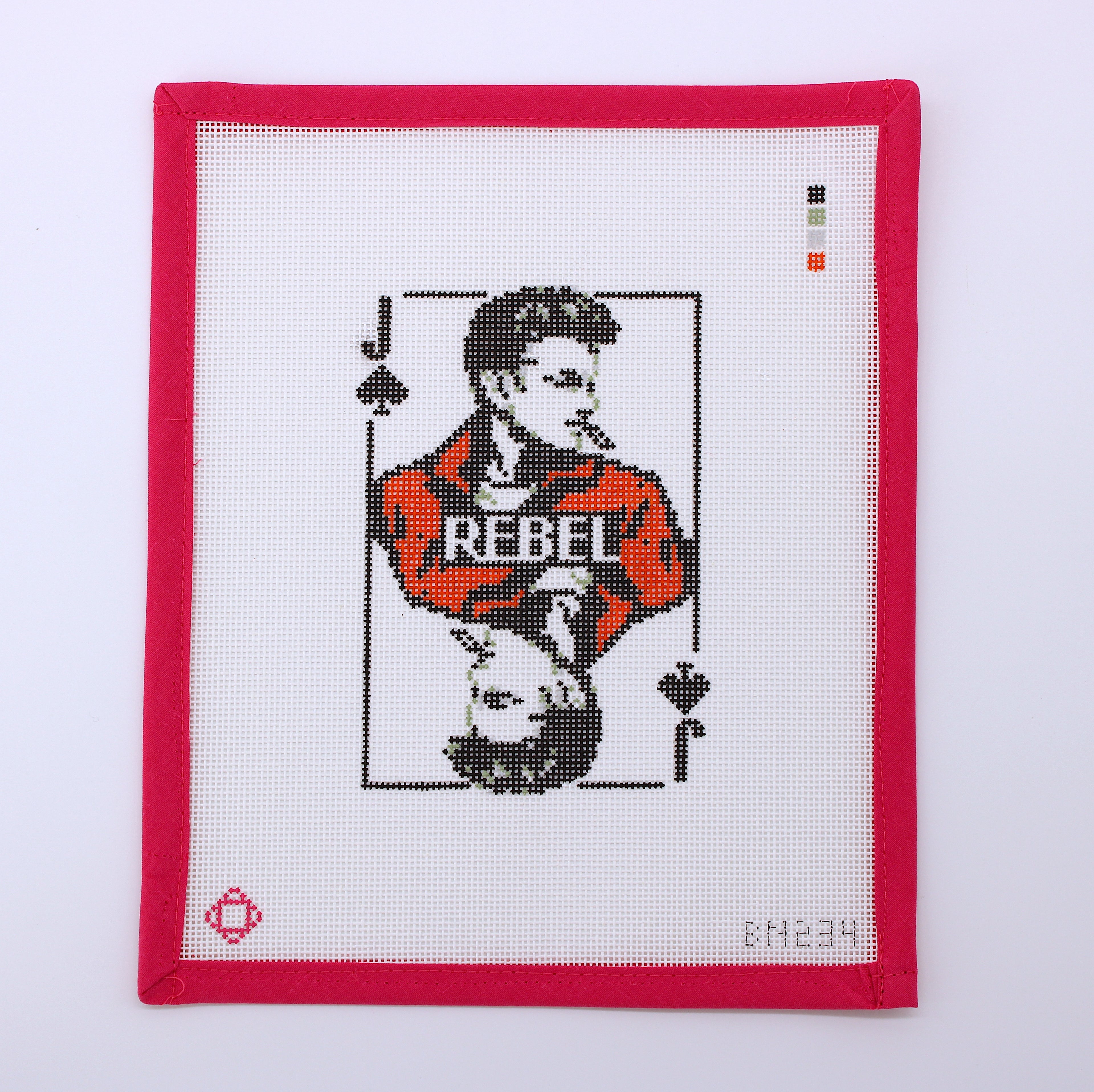 James Dean Movie Card Needlepoint Canvas