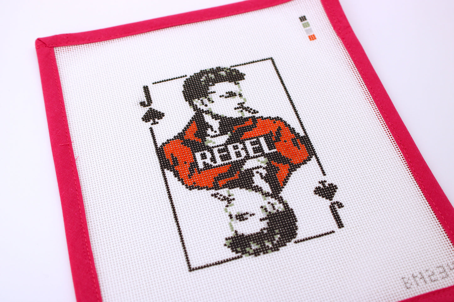 James Dean Movie Card Needlepoint Canvas