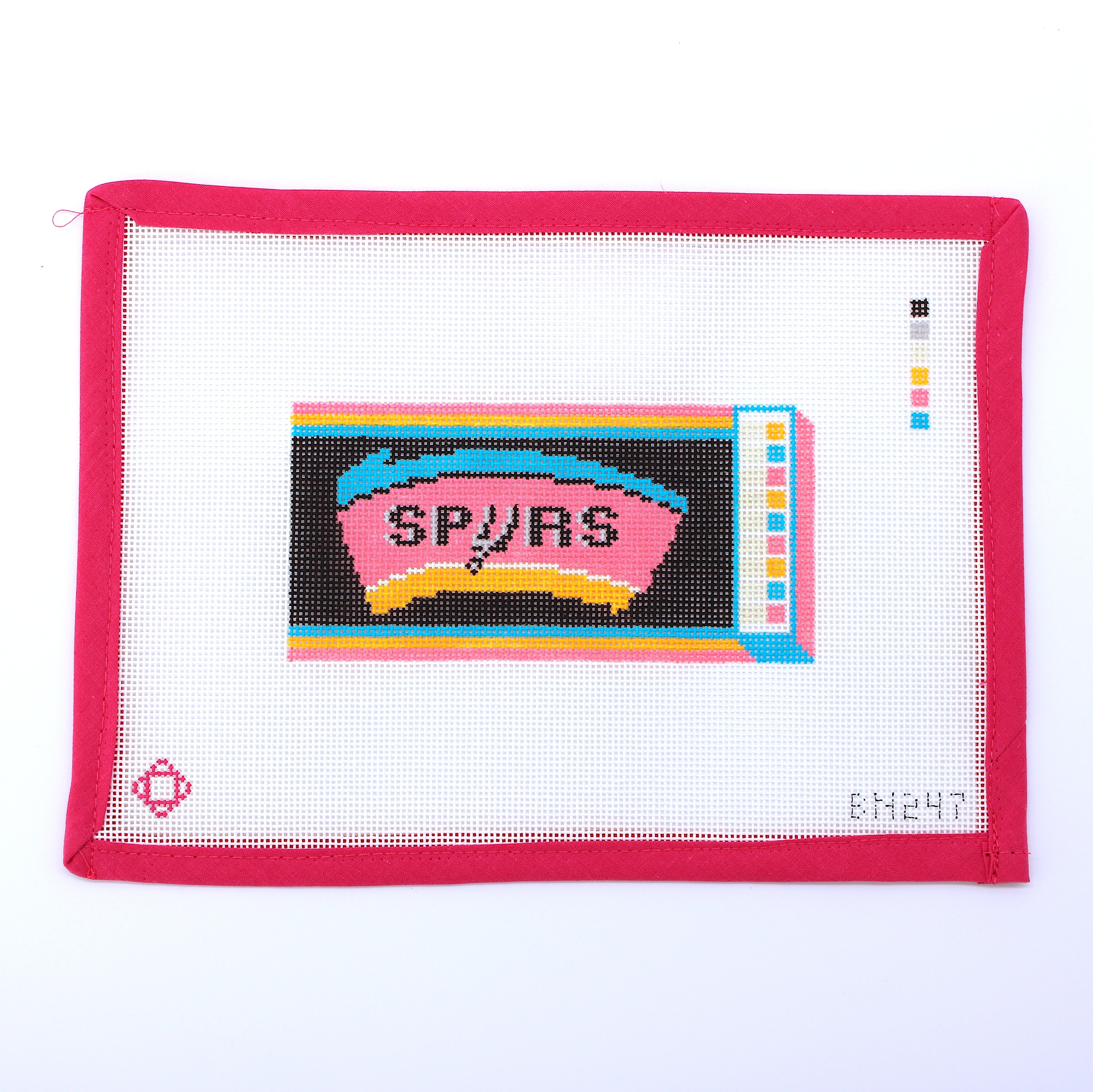 Spurs Matchbox Needlepoint Canvas