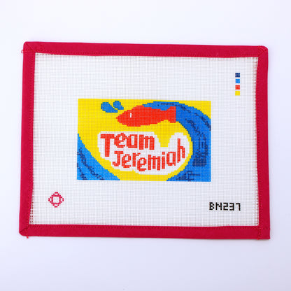 Team Jeremiah Needlepoint Canvas
