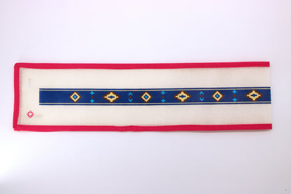 Blue Southwestern Belt Needlepoint Canvas