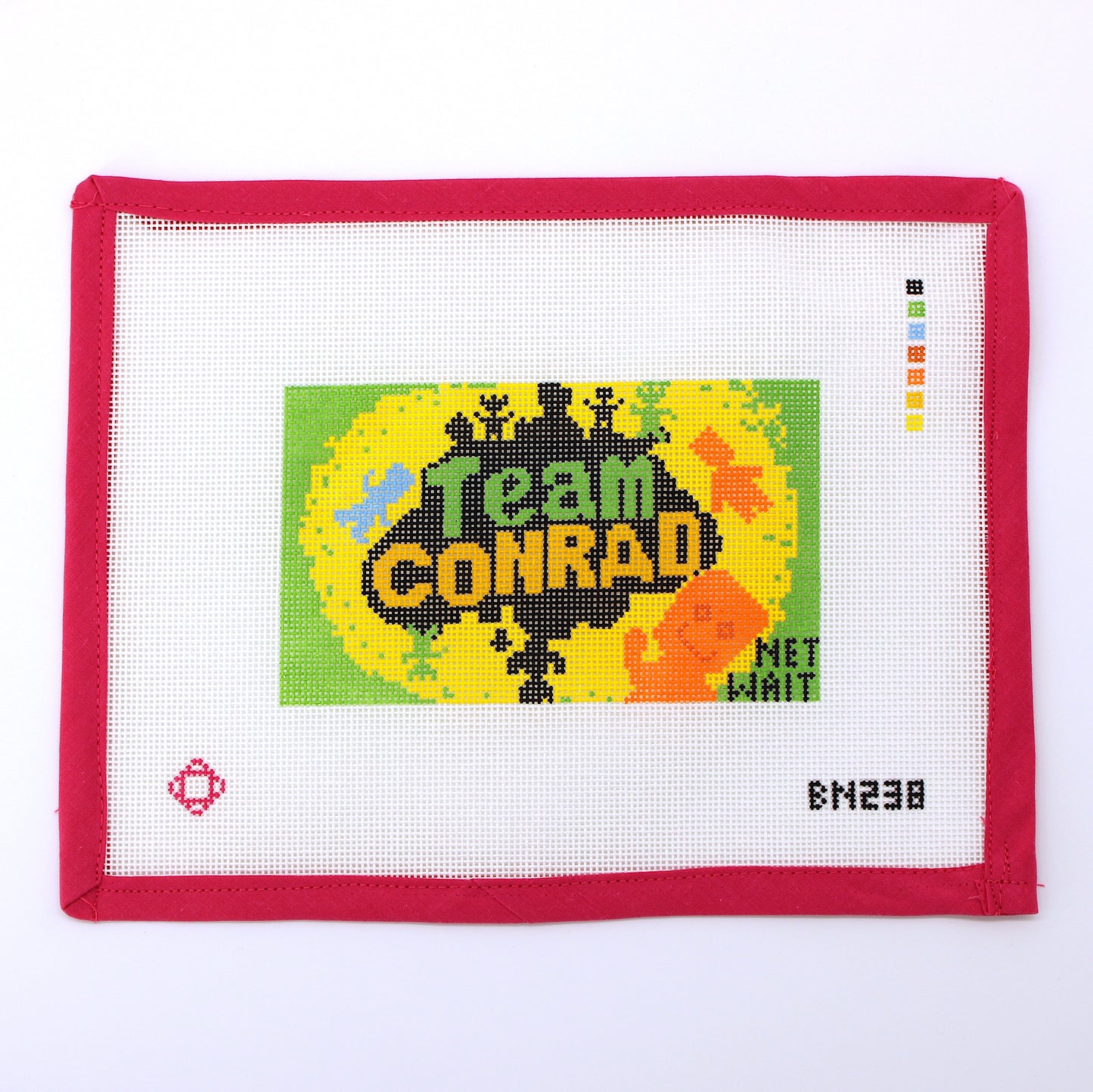 Team Conrad Needlepoint Canvas