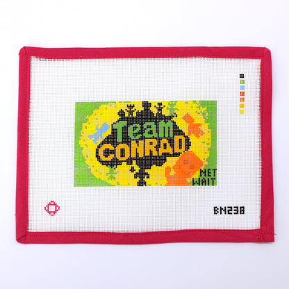 Team Conrad Needlepoint Canvas