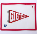 Gig 'Em Pennant Needlepoint Canvas (Jocelyn Bezner Designs)