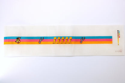 Fiesta Spurs Championship Belt Needlepoint Canvas