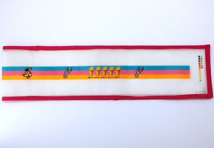 Fiesta Spurs Championship Belt Needlepoint Canvas