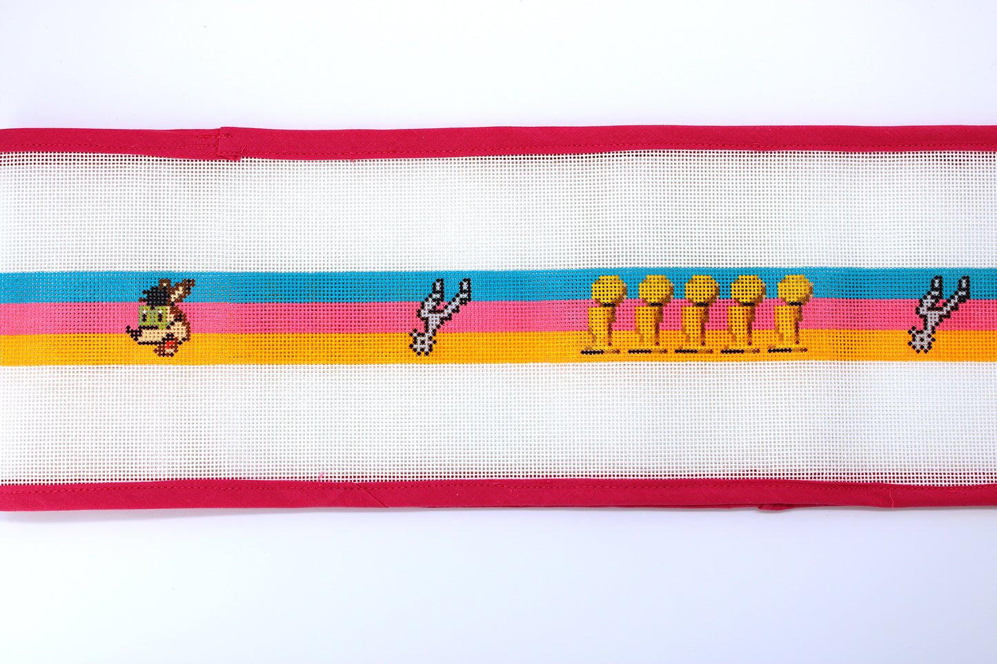 Fiesta Spurs Championship Belt Needlepoint Canvas