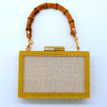 Self finishing Acrylic Clutch (GLITTERBUG)