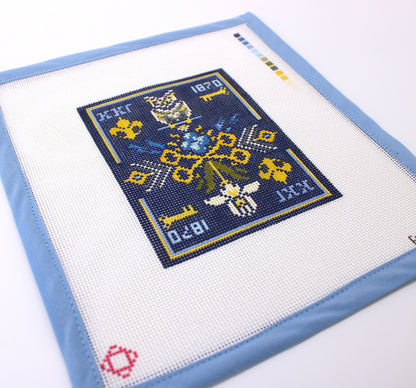 KKG Kappa Playing Card Needlepoint Canvas