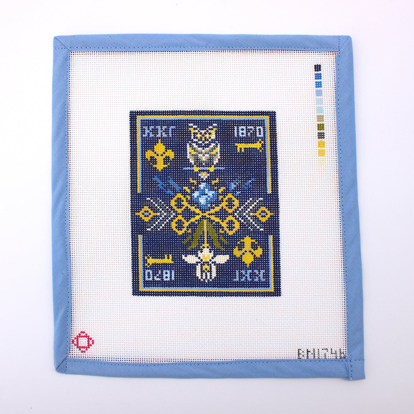 KKG Kappa Playing Card Needlepoint Canvas