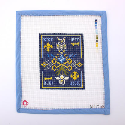 KKG Kappa Playing Card Needlepoint Canvas