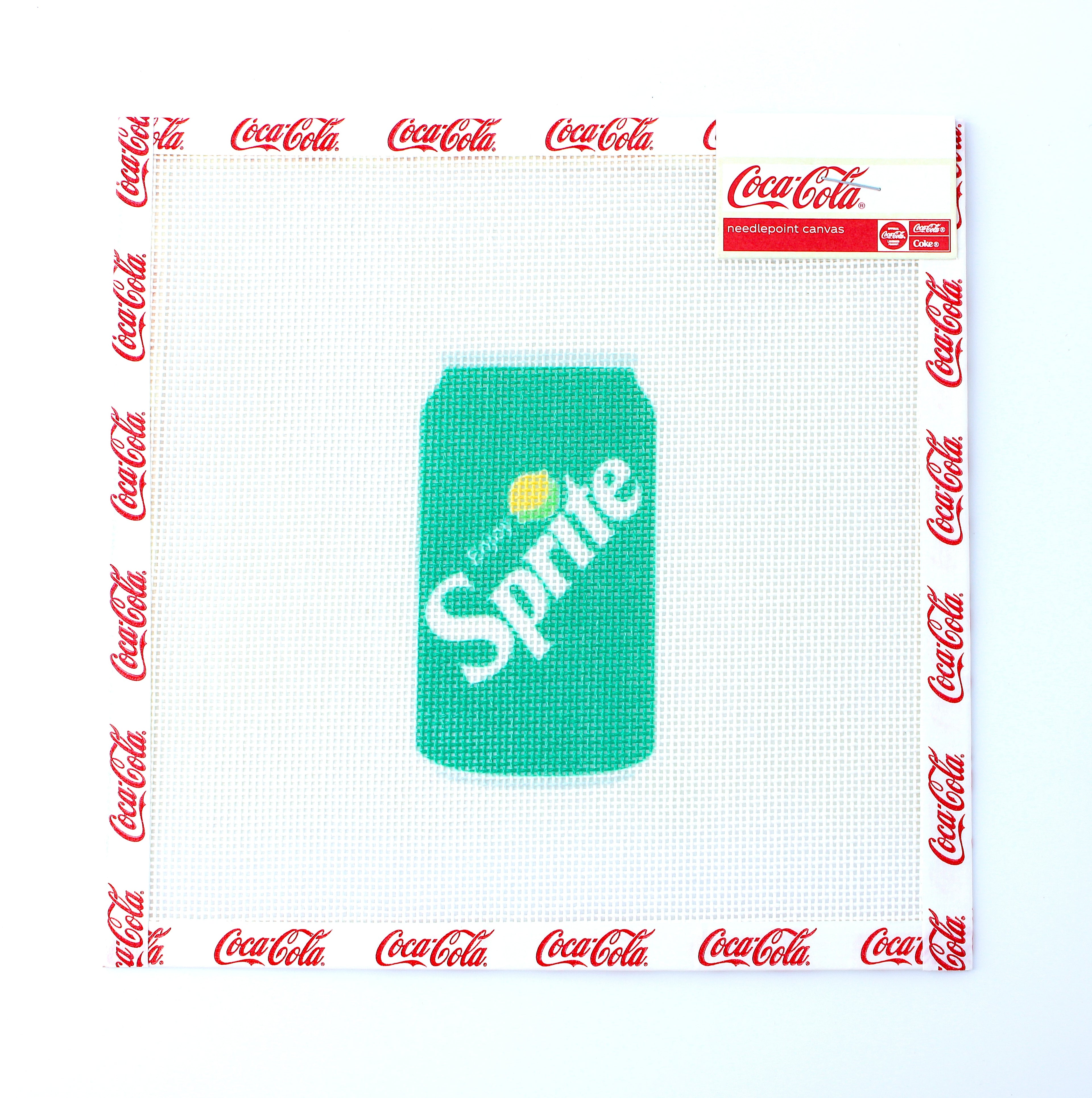 Sprite® Can Needlepoint Canvas | Licensed Coca-Cola® Product (Mary Kathryn Designs)