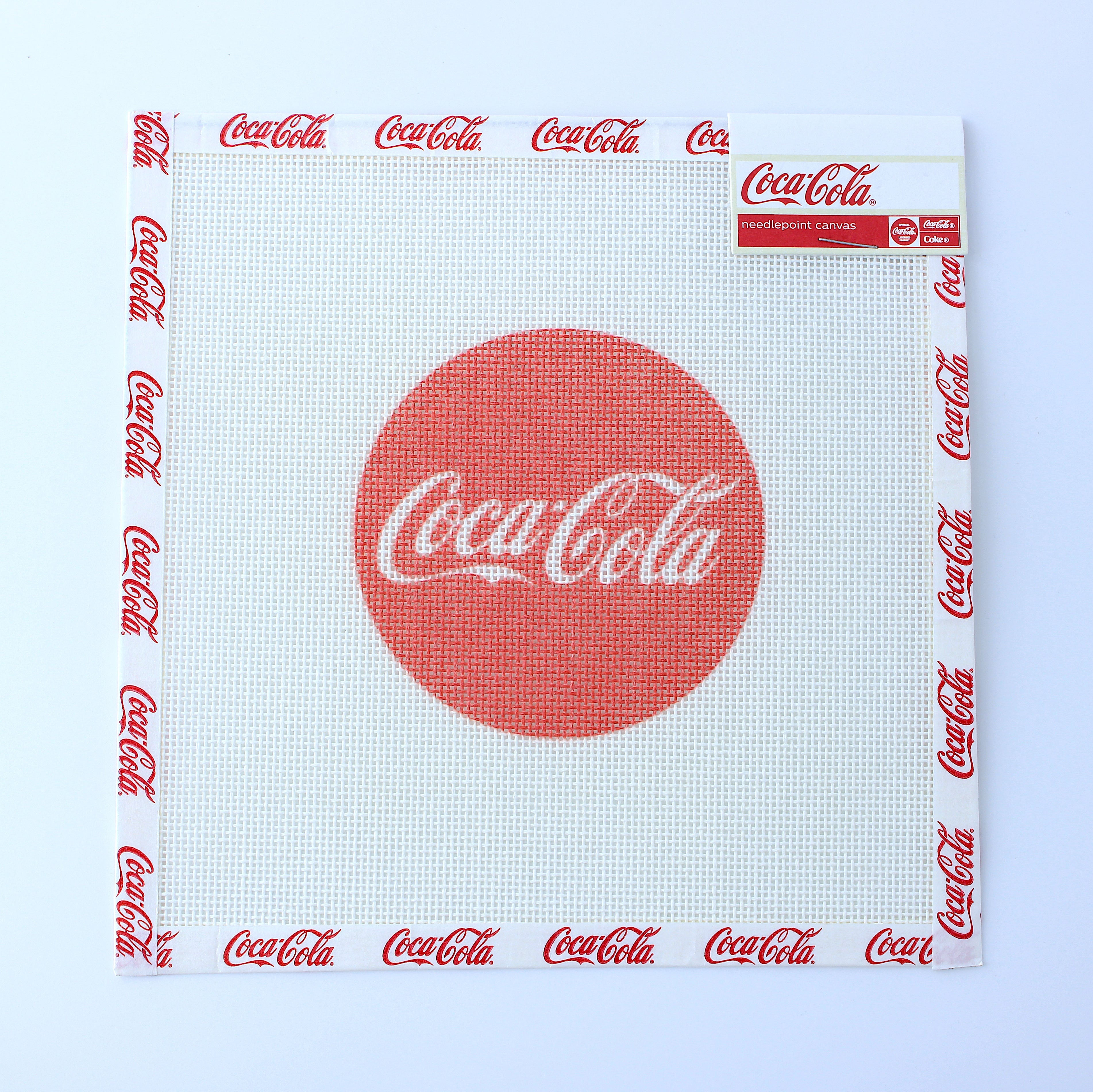Coca-Cola® Needlepoint Canvas | Licensed Coca-Cola® Product (Mary Kathryn Designs)