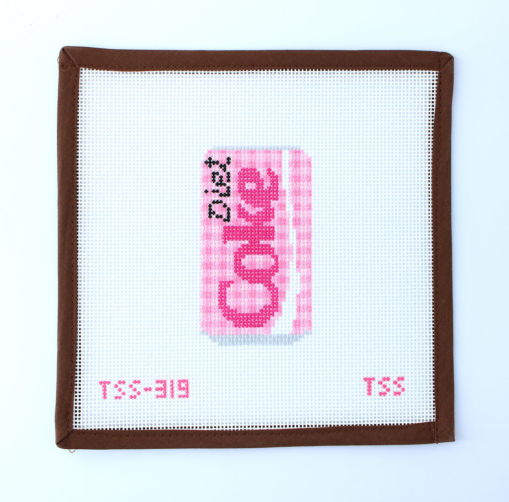 Pink Gingham Diet Coke (The Sassy Stitcher)