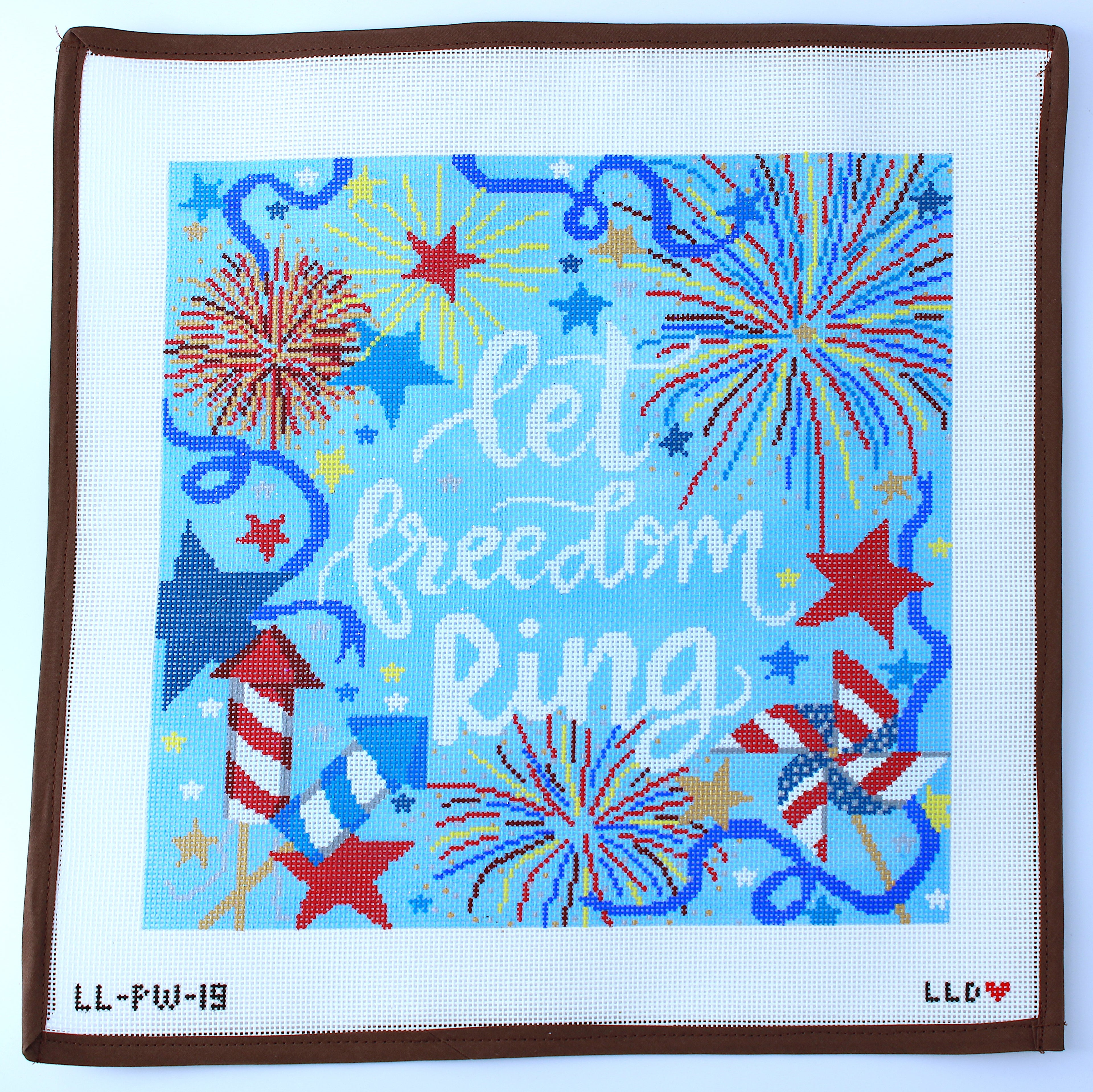 Let Freedom Ring Pillow (LauraLoves Designs)