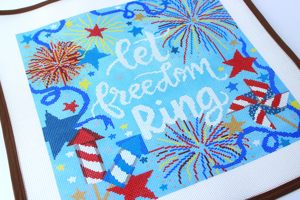 Let Freedom Ring Pillow (LauraLoves Designs)