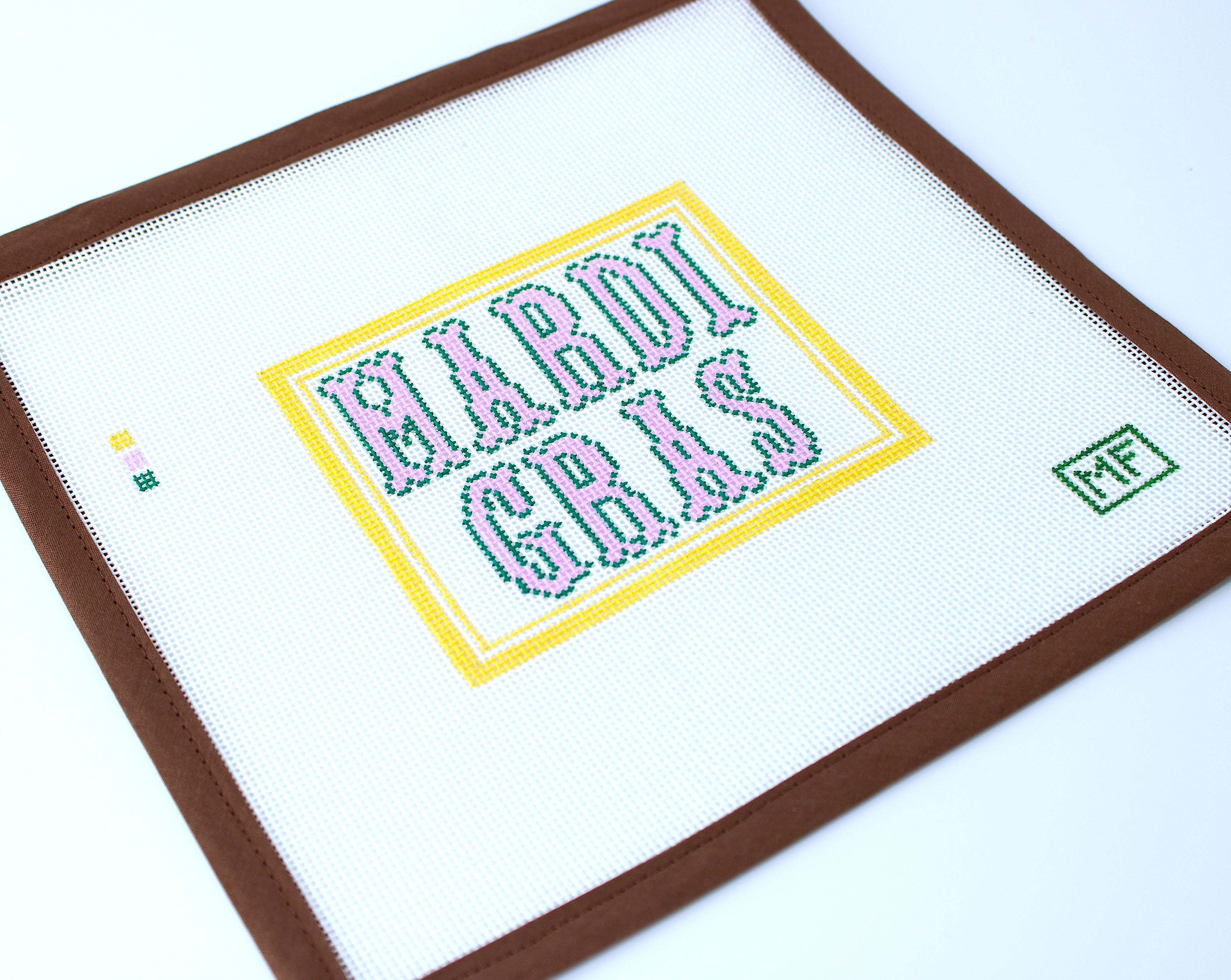 Mardi Gras - Pastel (M F Needlepoint)