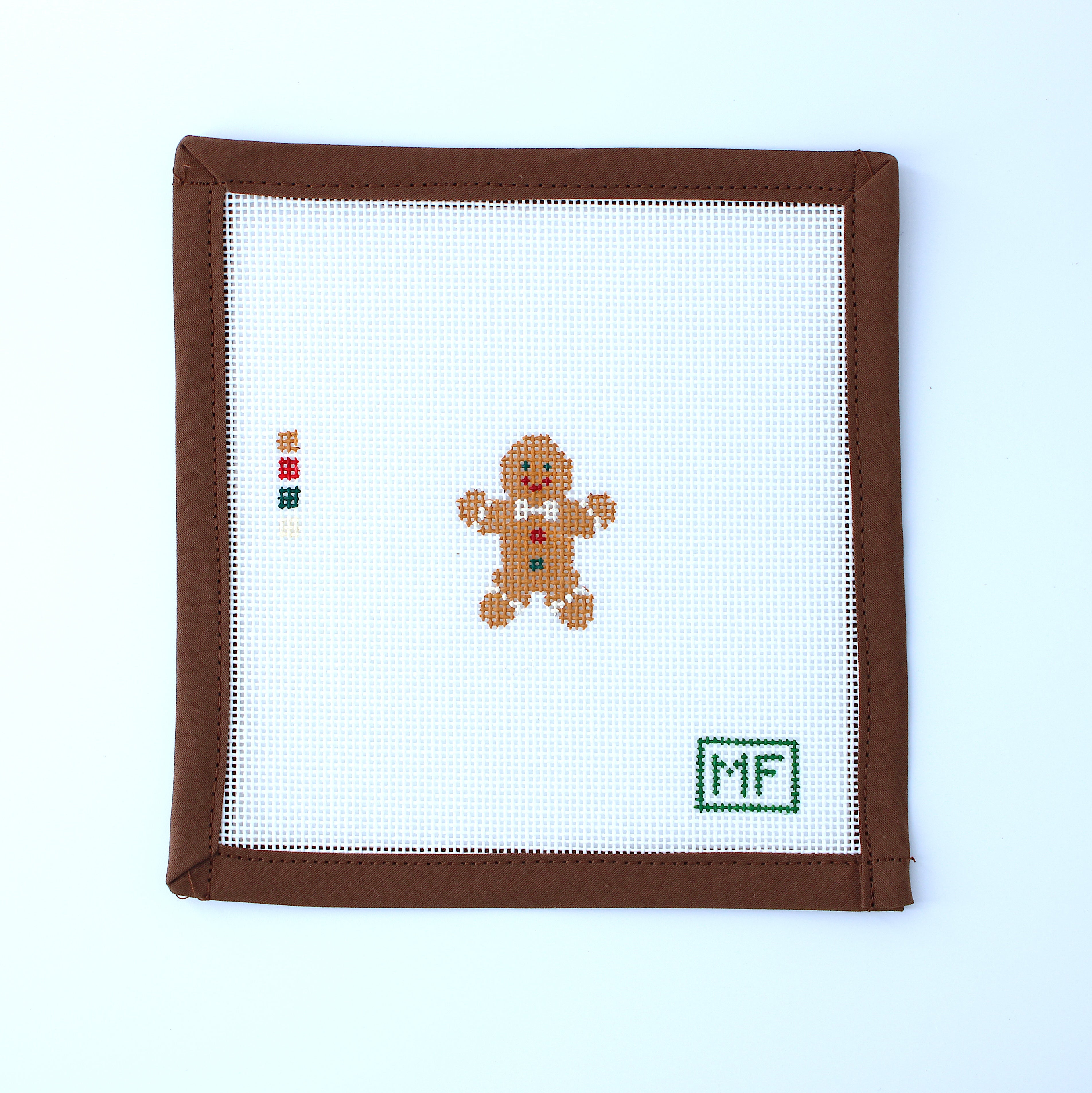 Gingerbread Man Mini (M F Needlepoint)