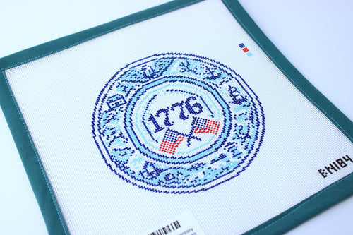 Blue Willow 250th Anniversary Ornament Needlepoint Canvas