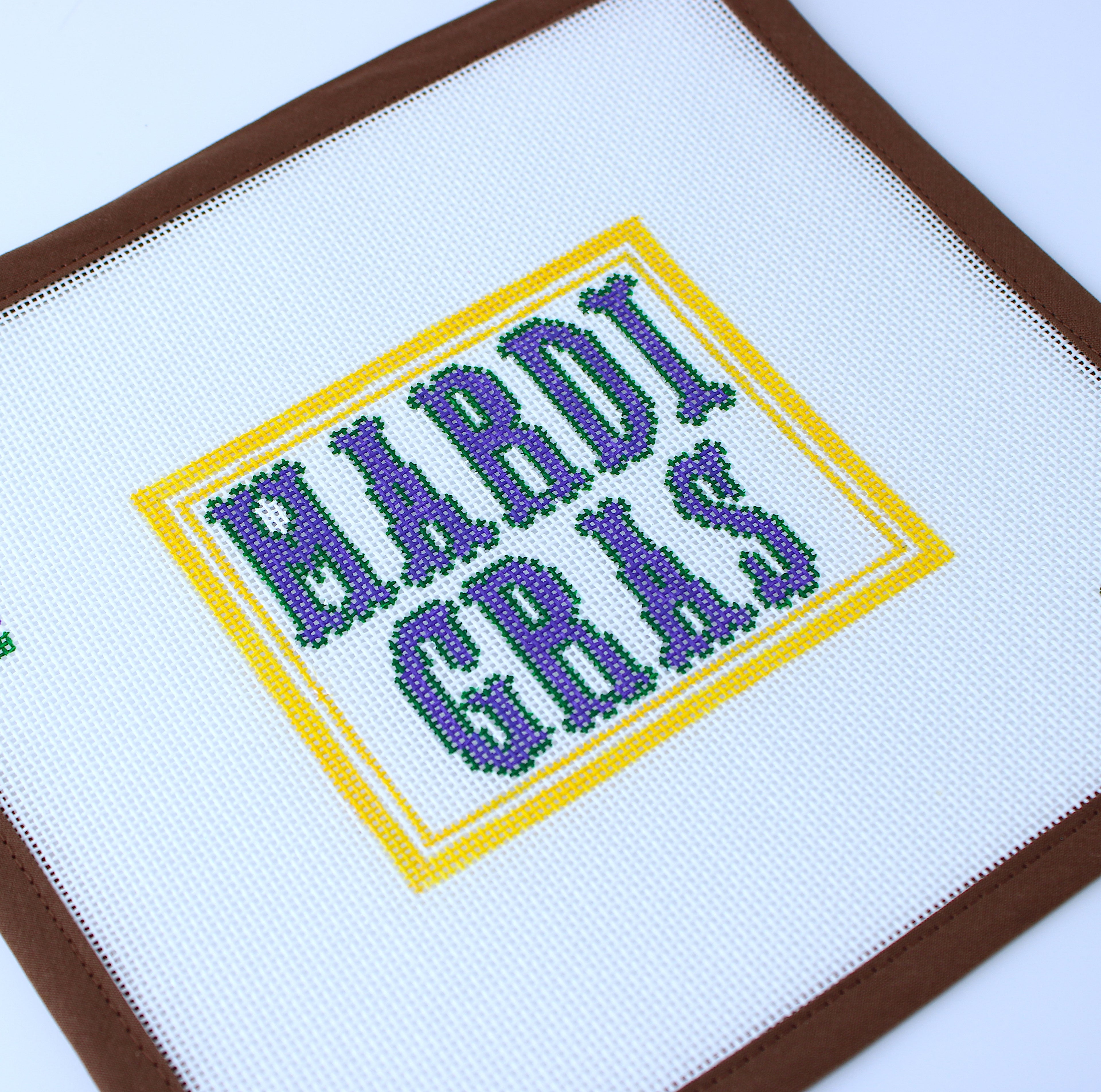 Mardi Gras - Brights (M F Needlepoint)