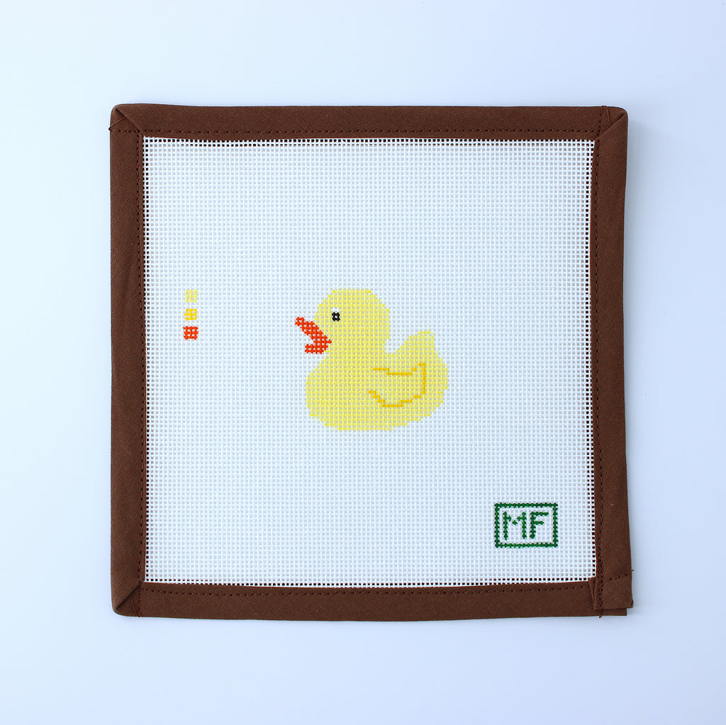 Yellow Rubber Duck Mini (M F Needlepoint)