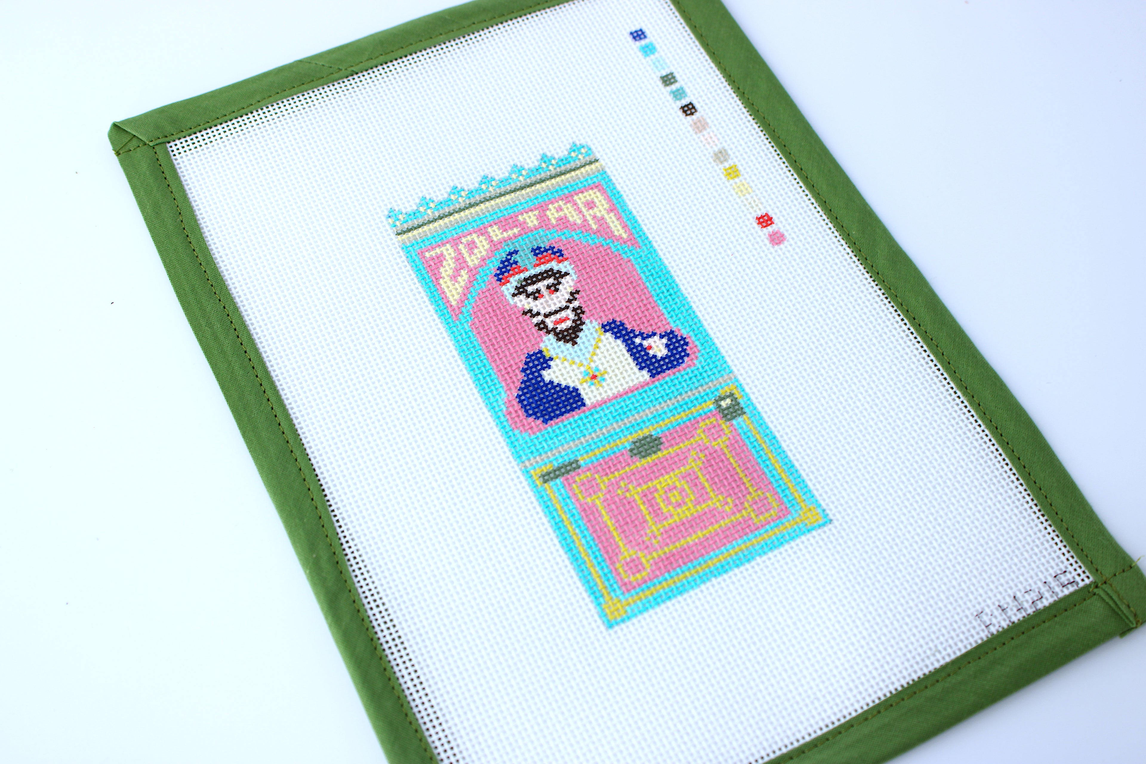 Zoltar Booth Ornament Needlepoint Canvas