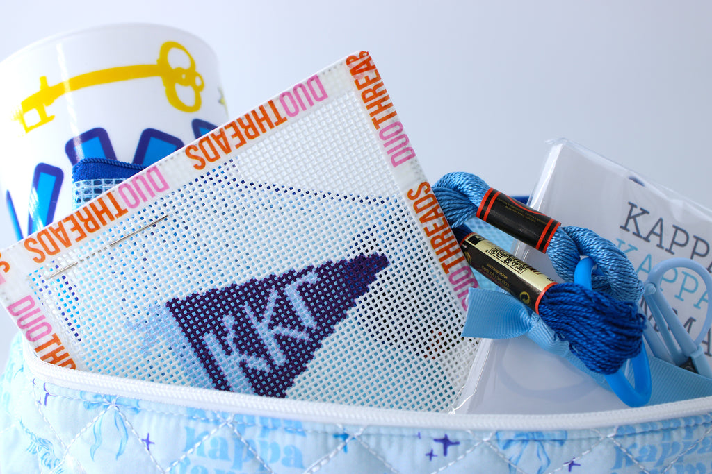 Sorority Needlepoint Bid Box (Kappa)