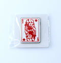 Dolly Playing Card Needle Minder