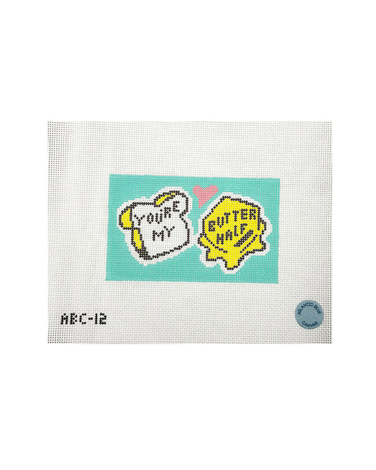 YOU’RE MY BUTTER HALF SM (Atlantic Blue)