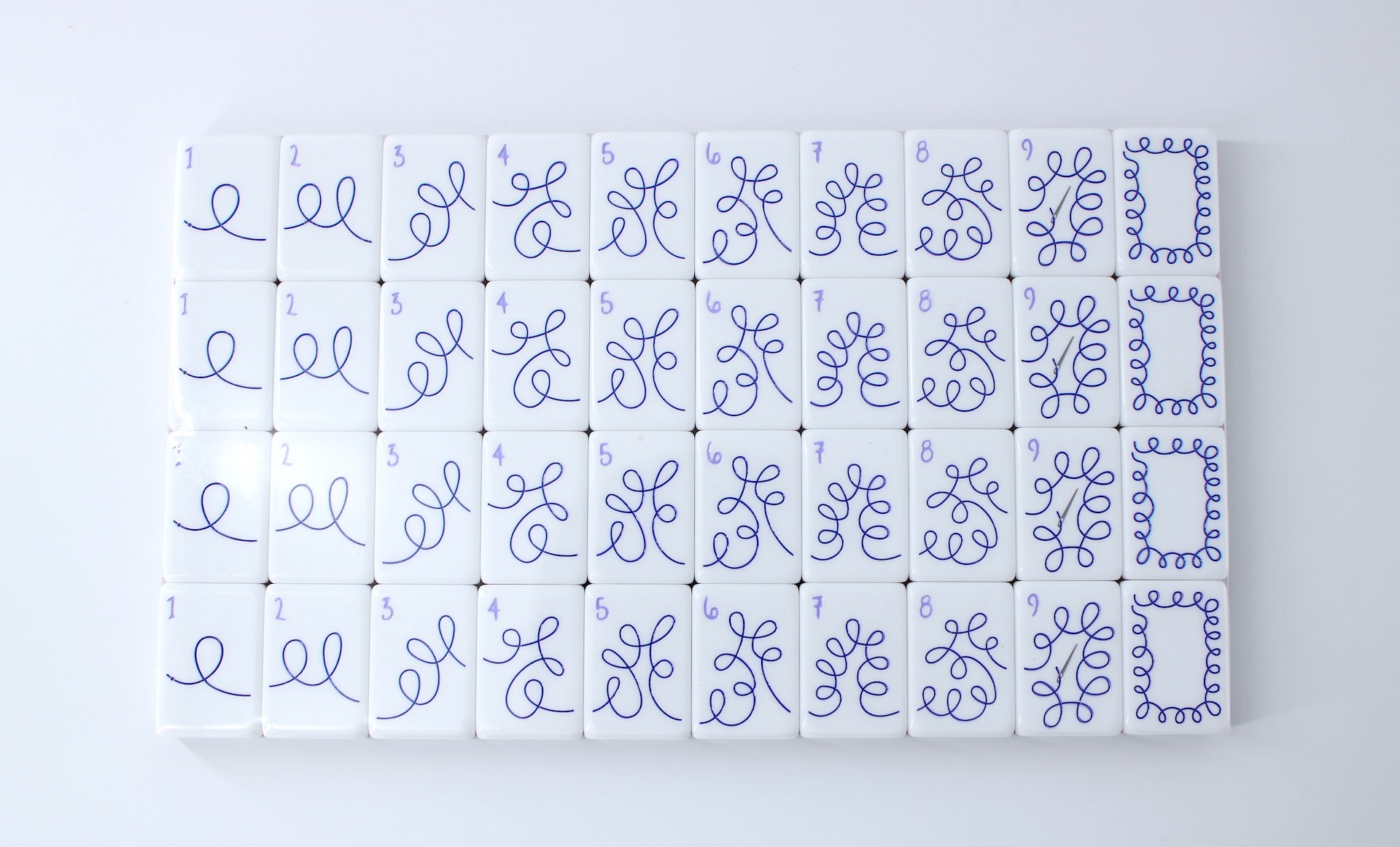 Stitch and Stack Mah Jong NDLPTiles