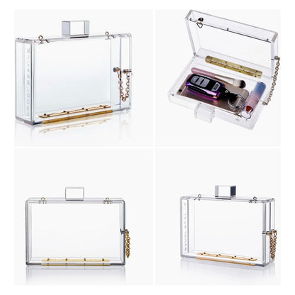 Clear Clutch (Transparent Clasp)