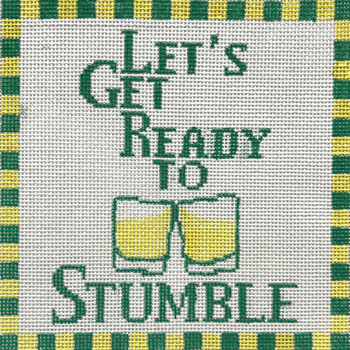 Let’s Get Ready to Stumble Needlepoint Canvas