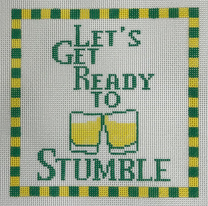 Let’s Get Ready to Stumble Needlepoint Canvas