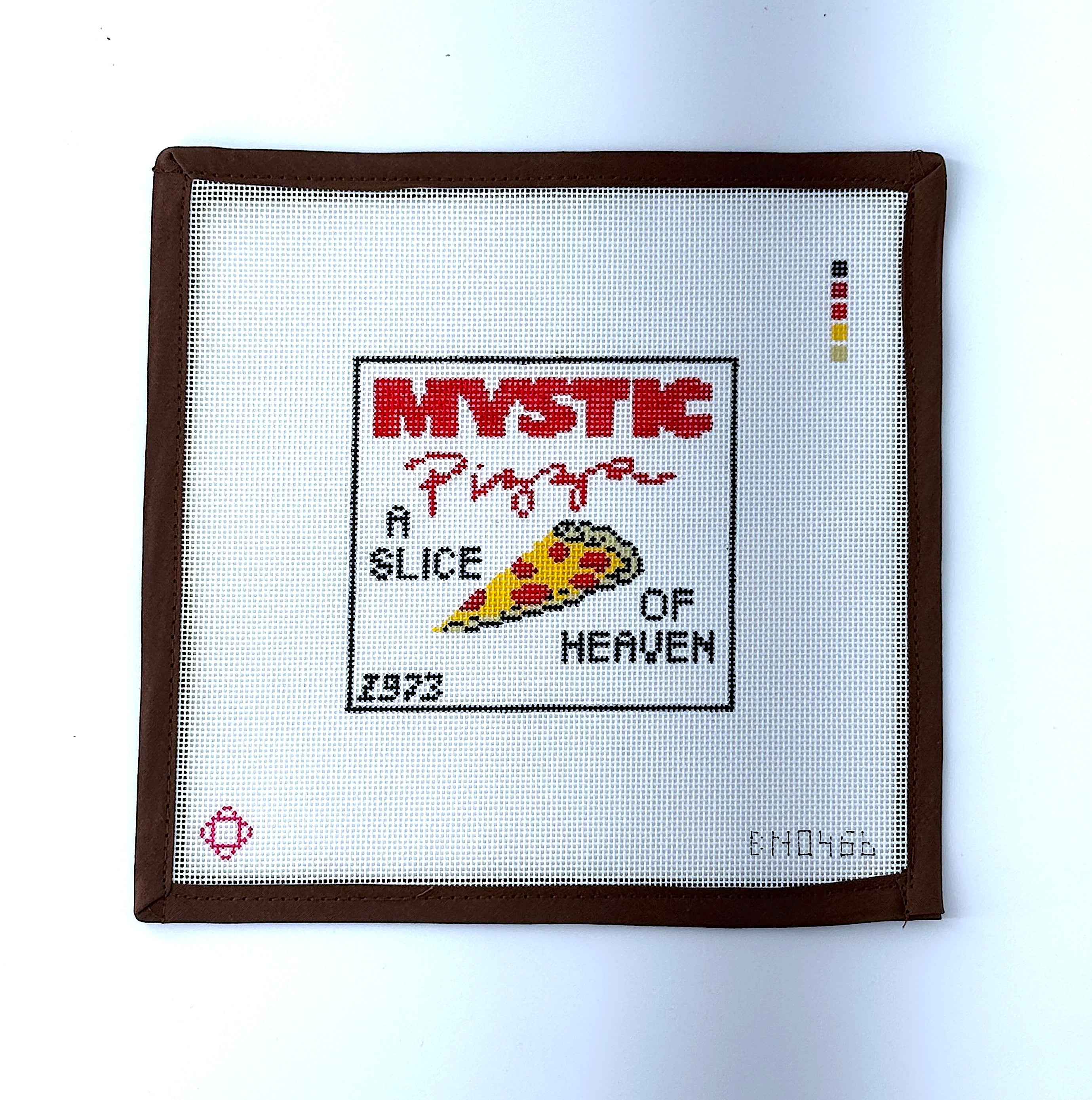 Mystic Pizza Needlepoint Canvas