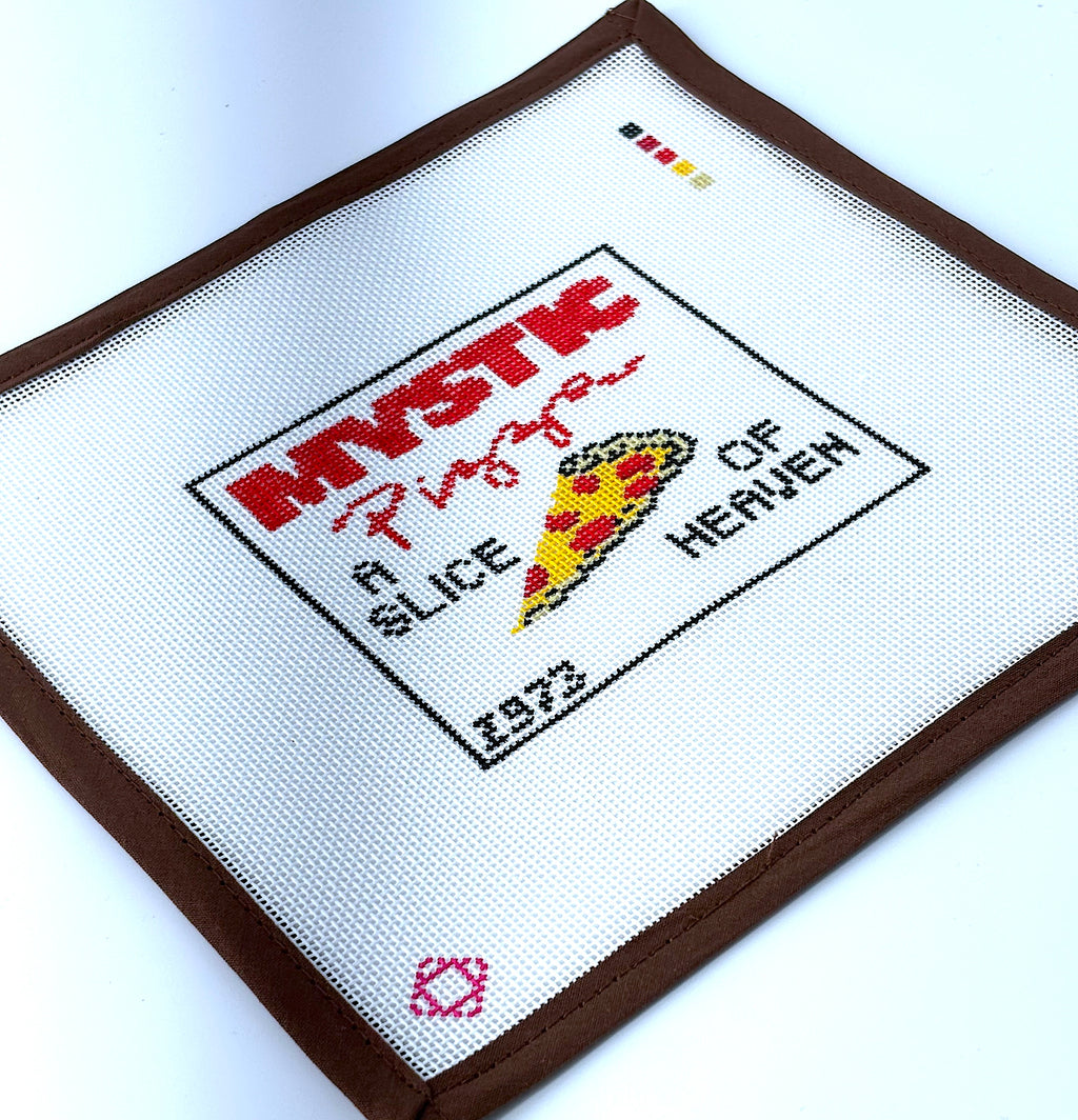 Mystic Pizza Needlepoint Canvas