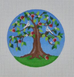 Tree of Life Needlepoint Ornament Canvas